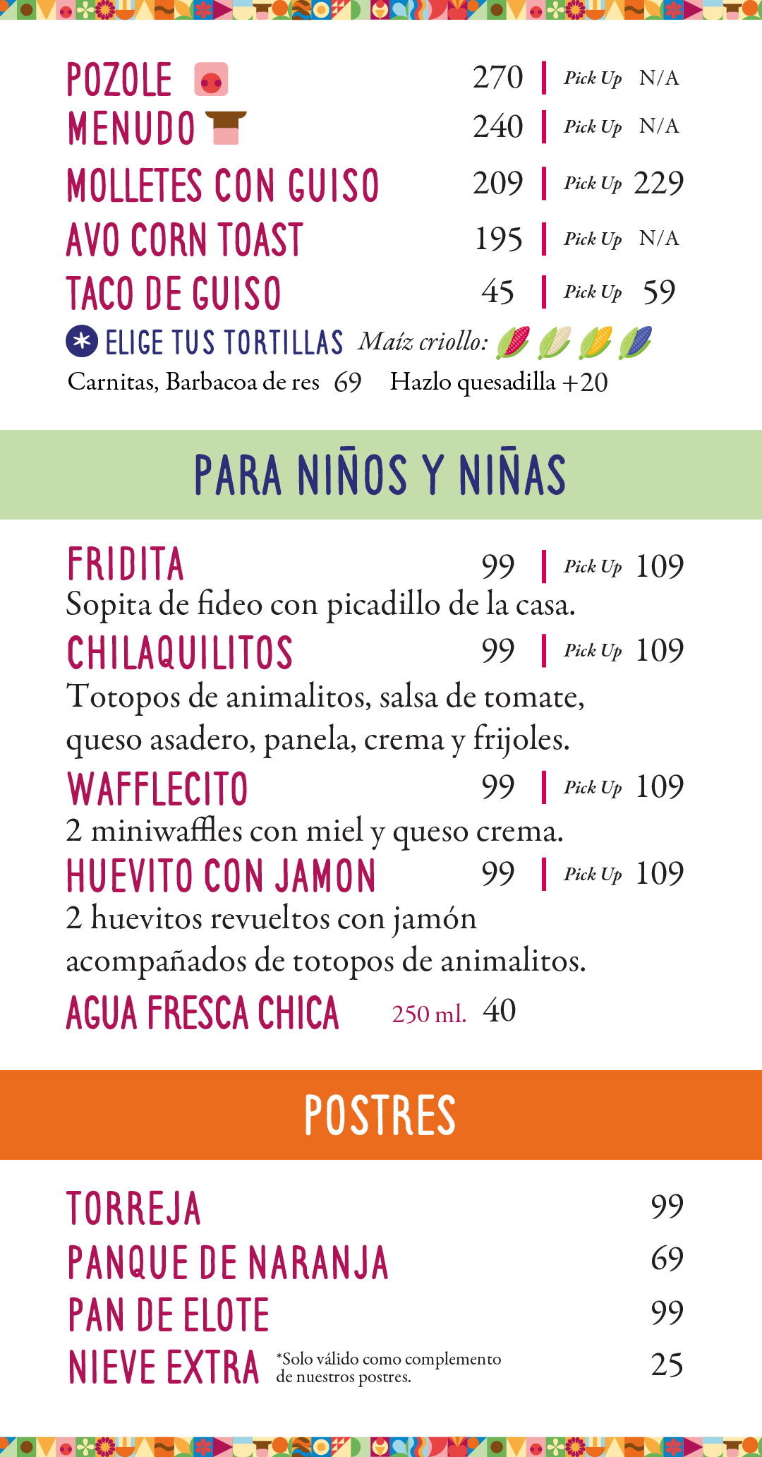 Frida Chilaquiles - Menú - Clásicos